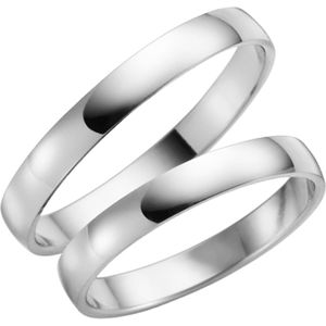 9 Karaat witte trouwring Senna Dames H10W