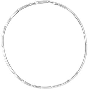 Stalen ketting mat/glans