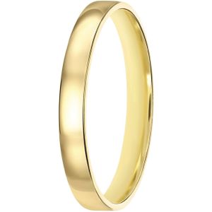 9K gele dames trouwring 3mm Alena TW 302