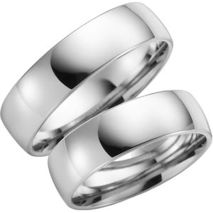 Palladium trouwring Ranonkel Heren H82P