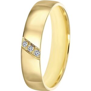 14K geelgouden dames trouwring 4mm Mayra TW 452