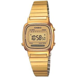 Casio Retro Digitaal Dames Horloge Goudkleurig LA670WEGA-9EF