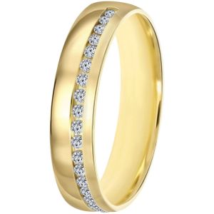 9K gele dames trouwring 4mm Liz TW 4511
