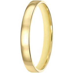 14K geelgouden dames trouwring 3mm Alena TW 302