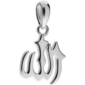 Zilveren hanger Allah