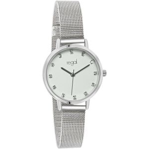 Regal Sparkle Dames Horloge Zilverkleurig