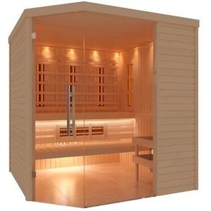 C-Quel infrarood/sauna combi 2 - C-Quel sauna's | 8719244092642