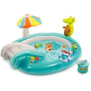 Speelbad krokodil - 57129 - Opblaasbare baden