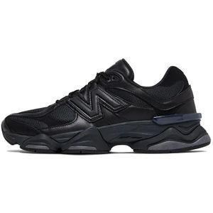 New Balance 9060 Triple Black Leather - EU 44.5