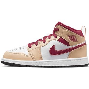 Jordan 1 Mid Light Curry Cardinal (PS) - EU 28