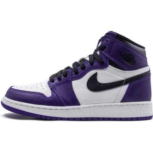 Jordan 1 Retro High Court Purple White (GS) - EU 36