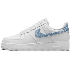 Nike Air Force 1 Low '07 Essential White Worn Blue Paisley (W) - EU 37.5