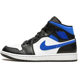 Jordan 1 Mid White Black Racer Blue - EU 40.5