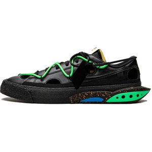 Nike Blazer Low Off-White Black Electro Green - EU 38