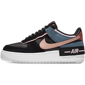 Nike Air Force 1 Shadow Black Light Arctic Pink Claystone Red (W) - EU 36