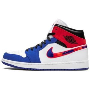 Jordan 1 Mid Multi-Color Swoosh - EU 40