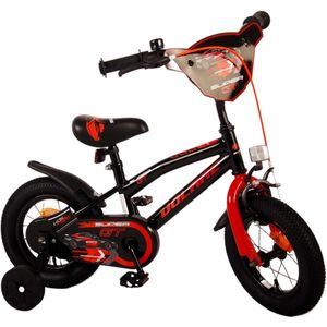 TPFSports Super GT Kinderfahrrad - Jungen - 12 Zoll - Rot / Rücktritt + Handbremse