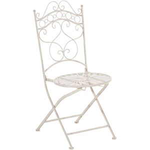 TPFGarden Gartenstuhl Indi - antik-creme Stück