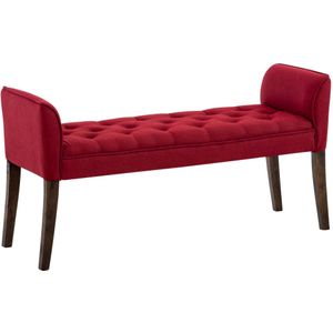 TPFLiving Chaiselongue Cäsar, antik-dunkel - rot Stück
