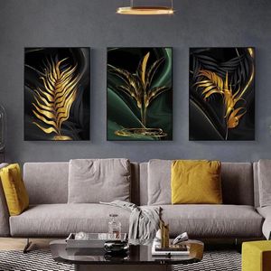 TPFLiving Luxus Poster Leinwand Abstrakte Motive OHNE Rahmen - Modell TPFL-LW-11-SET - 15x20cm