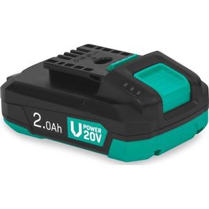 VONROC Akku 20V - 2.0Ah - Mit b-direktionalem USB-C Anschluss - Akku und Powerbank in einem - kompatibel mit Power Delivery (PD) - Geschützt mit