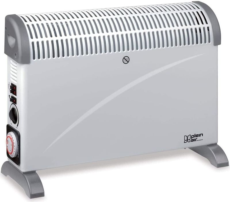Plein Air Konvektor-Heizung TC-T24 - 3 Heizstufen - 2000W - bis zu 20m² - Einstellbarer Thermostat