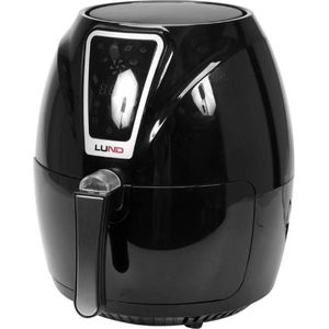Lund Heißluftfritteuse - 1300W - 2,4L - Schwarz