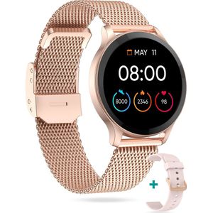FITAGE Sportuhr - Smartwatch - Schrittzähler - Pink