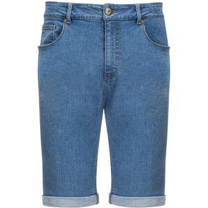 Stylische Jeansshorts für Männer - Größe L - hellblau