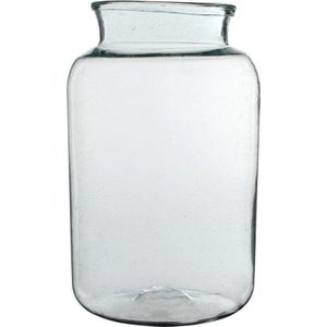 Mica Decorations Vienne Vase - H40 x Ø23 cm - Recyceltes Glas - Transparent
