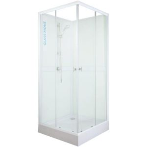 Glass Move - Mobiele Douchecabine -  90x90 cm