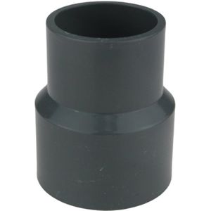 Verloopstuk 40 naar 32 mm pvc grijs