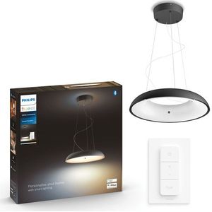 Philips Hue Amaze Hanglamp | Zwart | White Ambiance | incl. dimmer switch