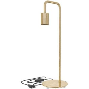 Calex tafellamp | E27 | aan/uit schakelaar | 53 cm hoog | Goud