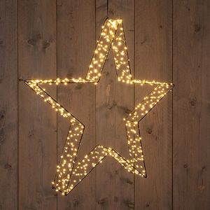 Kerstster 3D | 56 cm | 540 leds | Warm wit