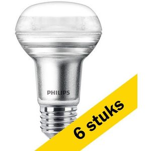 6x Philips LED lamp E27 | Reflector R63 | 2700K | 3W (40W)