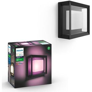 Philips Hue Econic muurlamp White and Color Zwart modern