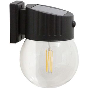Luxform solar wandlamp | Nice | 3000K | Zwart