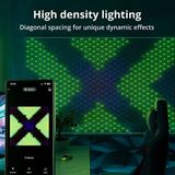 Twinkly Matrix RGB - 500 lamps (0,5x2,4m) Transparant