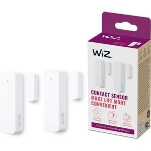 WiZ Slimme raam-/deursensor | 2 stuks | Wit