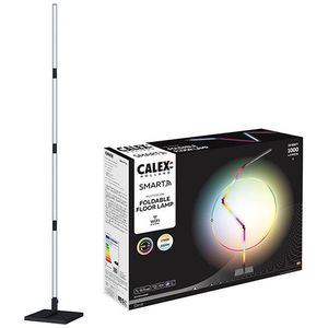 Calex Smart vloerlamp | Opvouwbaar | RGBIC+WW | 24W