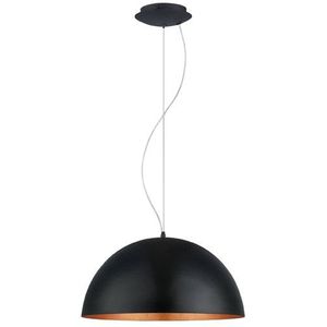 EGLO Gaetano 1 Hanglamp - E27 - Ø 53 cm - Zwart/Koper