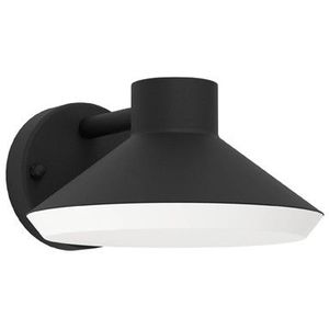 Eglo Wandlamp buiten | Ninnarella | 3000K | Zwart | IP44 | 4.6W