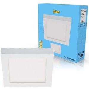 LED Downlight | Vierkant | 22.7 x 22.7 cm | 3000-6000K | In- en opbouw | Dimbaar | 15W