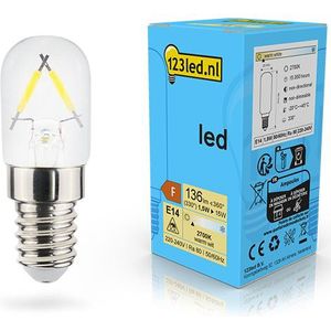 123led LED lamp E14 | Capsule T20 | Filament | 2700K | 1.5W (15W)