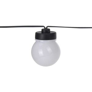 Feestverlichting 10 led lampen wit adapter inbegrepen (123led huismerk)