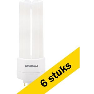6x Sylvania LED lamp GX24q-3 | 4000K | 1760 lumen | 16W (32W)