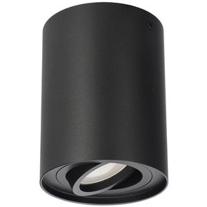 Led opbouwspot | Rond | Zwart | GU10 fitting | Ø 95mm