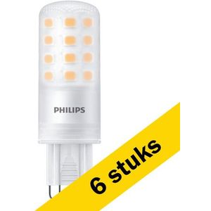 6x Philips G9 LED capsule | SMD | Mat | 2700K | 4.8W (60W)