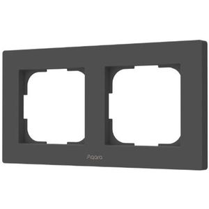 Aqara Switch Frame H2 2-voudig | Grijs